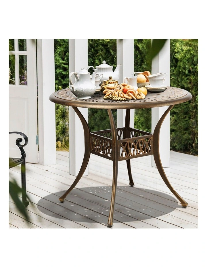 Livsip Outdoor Setting Dining Chairs Bistro Set Patio Garden Furniture 5 Piece image 6
