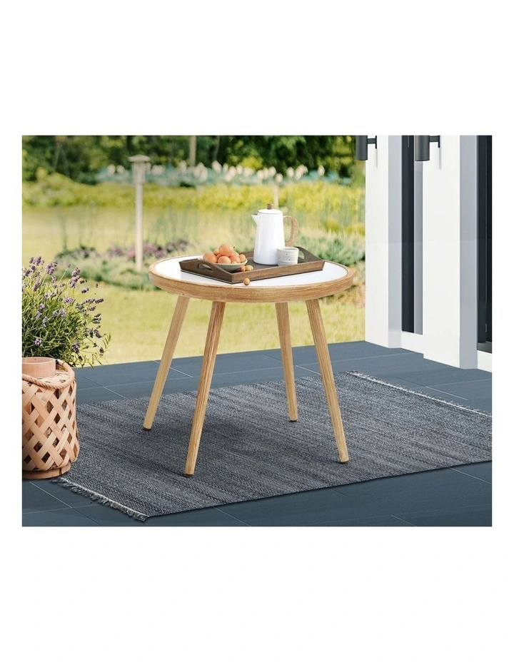 Livsip Outdoor Bistro Set Dining Chairs Table Patio Furniture Setting 3 Piece image 6