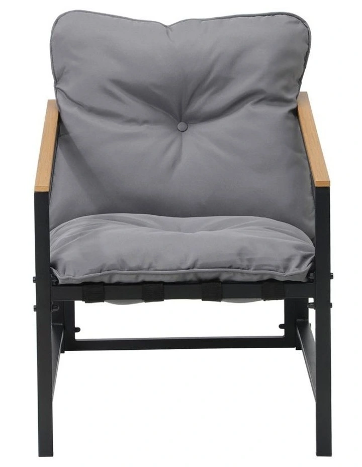 Livsip Outdoor Chairs Furniture Setting Garden Patio Armchair Lounge Sofa image 2