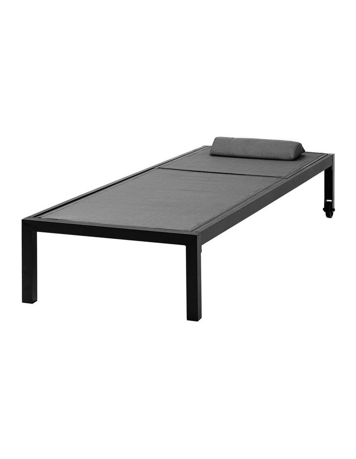 Livsip Sun Lounge Outdoor Lounger Chair Aluminium Day Bed Garden Patio Furniture image 5