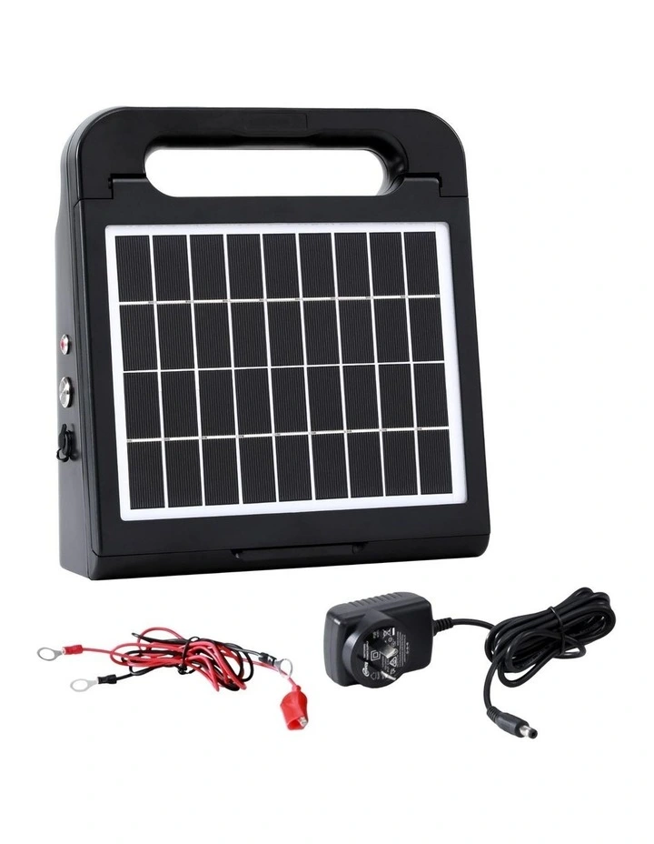Giantz 10km Electric Fence Energiser Solar Farm 0.3J image 2