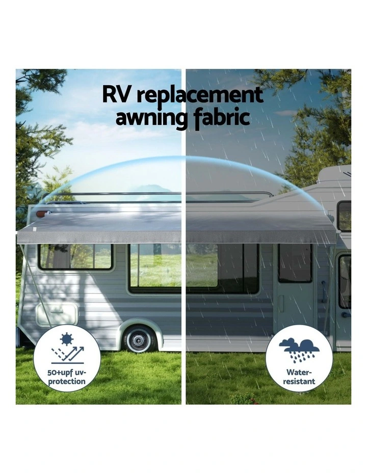 Weisshorn 12ft Caravan Awning RV Replacement Fabric 3.40M x 2.42M image 5