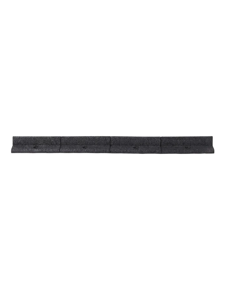 Lambu Garden Edging Border 5 Pack Bendable Lawn Landscape Edging Paths Grey image 2