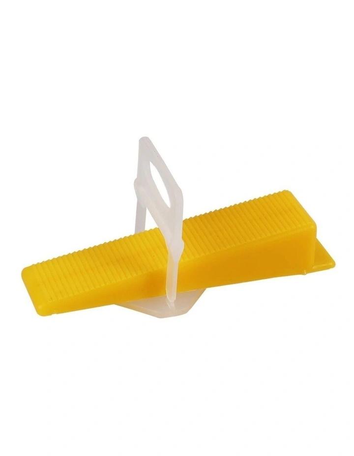 Traderight Group  400x1.5MM 200x Tile Leveling Wedges 1x Push Pliers 2x Tile Suckers Leveling Set image 4
