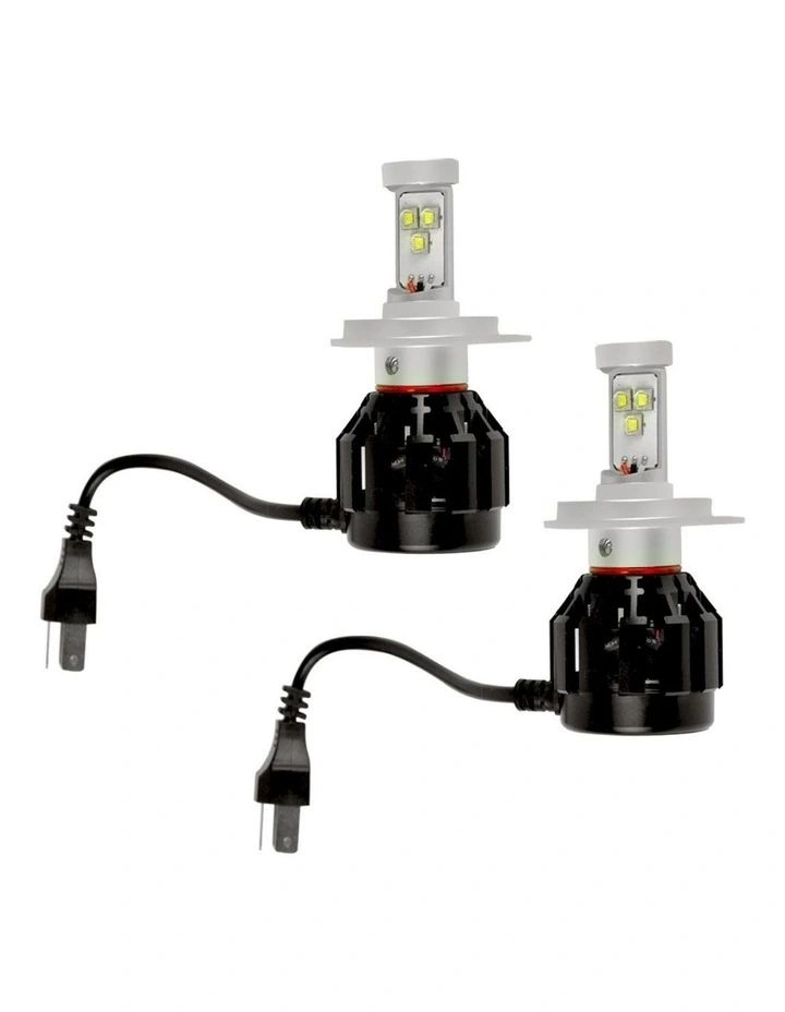 Traderight Group 4 Side Cree LED Car Headlight 160W 2500LM H4 High Low Beam Replace Xenon HID image 4