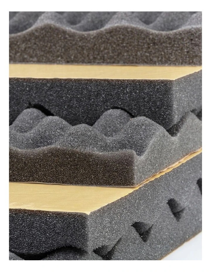 Traderight Group  14Pcs Acoustic Wall Panels Sound Absorbtion Foam Noise Wedge Tile Studio 50x50CM image 6