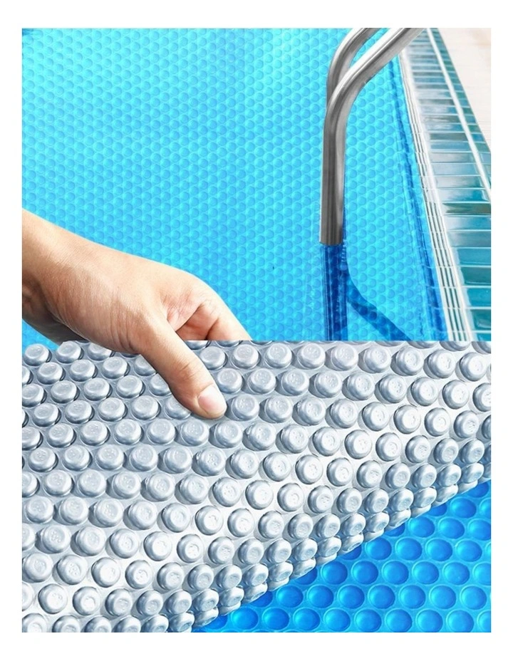 Traderight Group  Solar Swimming Pool Cover 400 Micron Outdoor Bubble Blanket Heater 10 X 4.7M image 7