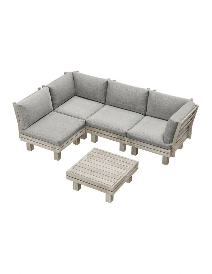 Livsip 4 Seater Outdoor Sofa Set Lounge Setting image 1