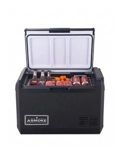 ASMOKE 47L Portable Refrigerator, Compact Cooler for Camping, Travel