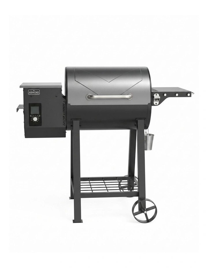 Asmoke 8-in-1 Mid-Size Wood Pellet Grill & Smoker, Digital Controller image 1