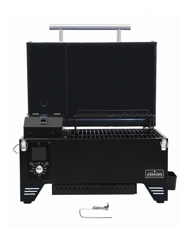 Asmoke AS350 Portable Wood Pellet Grill & Smoker, Electric, Compact Design image 1