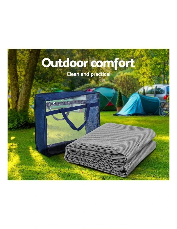 Weisshorn 4M X 2.5M Annex Matting Floor Mats Mesh Caravan Camping Annexe image 4