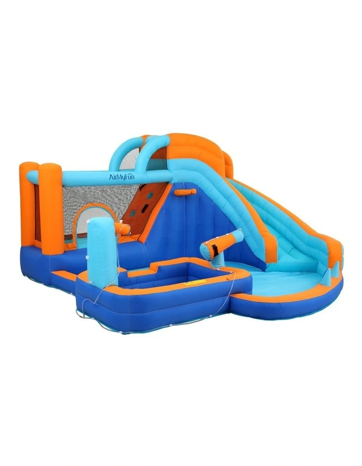 AirMyFun Kids Inflatable Pool Water Slide Park Jumping Castle Bounce 382X381CM image 7