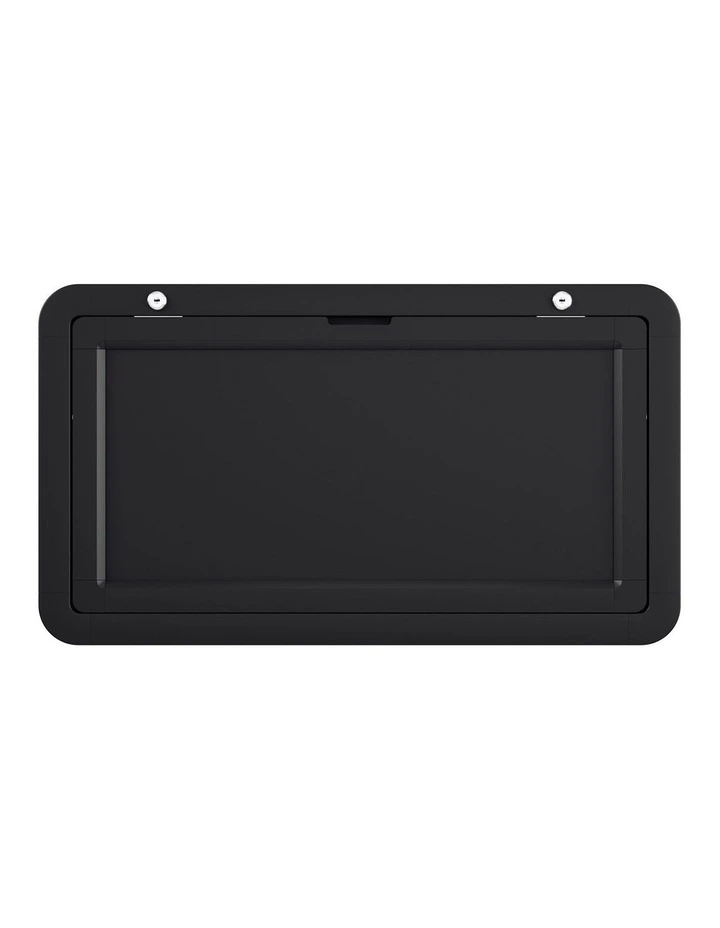 Weisshorn Caravan Table 800 x 450mm Folding Lockable Black image 2