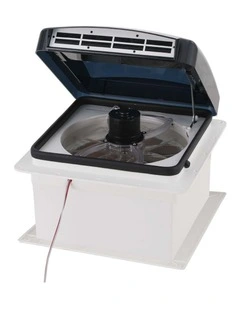 Weisshorn Caravan Air Vent Roof Hatch 12V Shower Fan Reversible Airlfow Rainy Use Camper