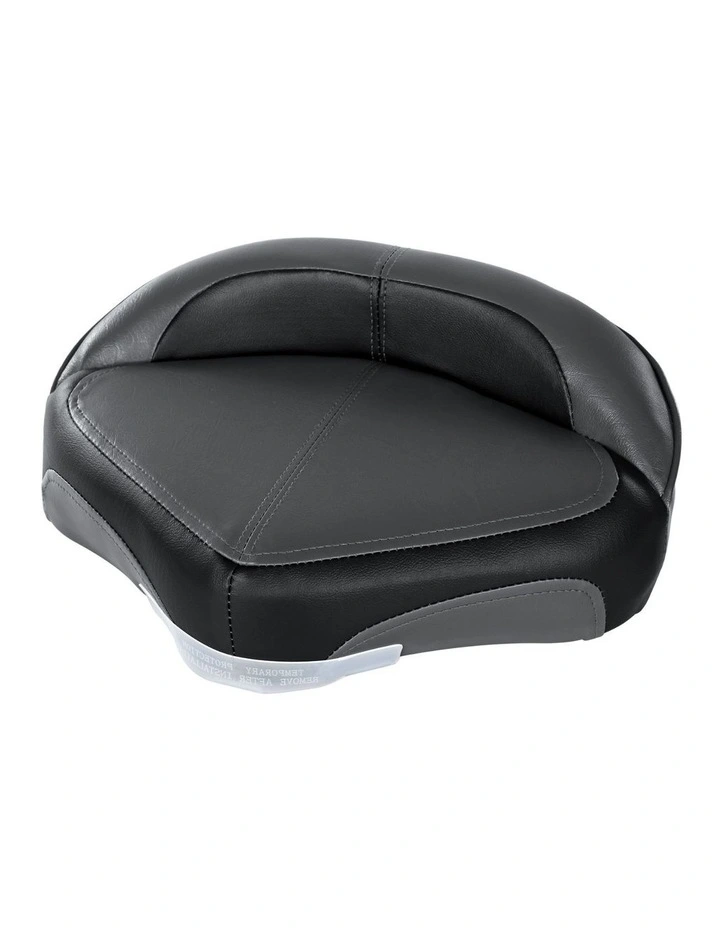 Seamanship Stand Up Lean Boat Seats Casting Fishing Seat Swivel 8cm Padding Grey image 1