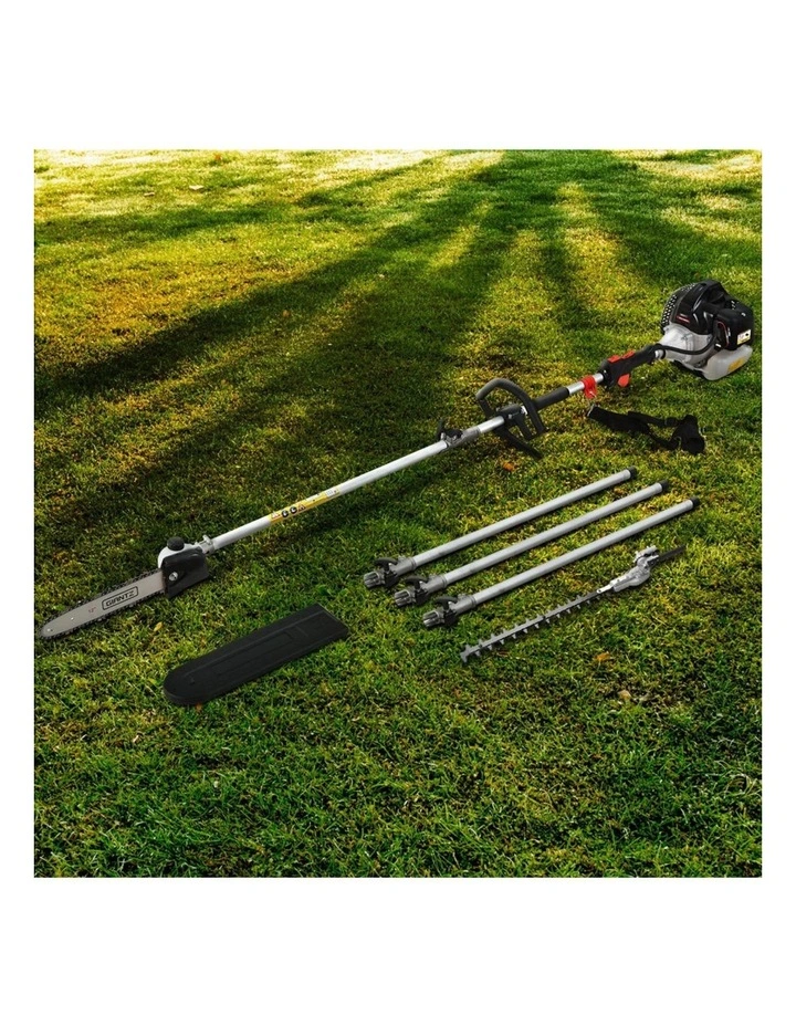 Giantz 62CC Pole Chainsaw Hedge Trimmer 12in Chain Saw 5.6m Long Reach image 3