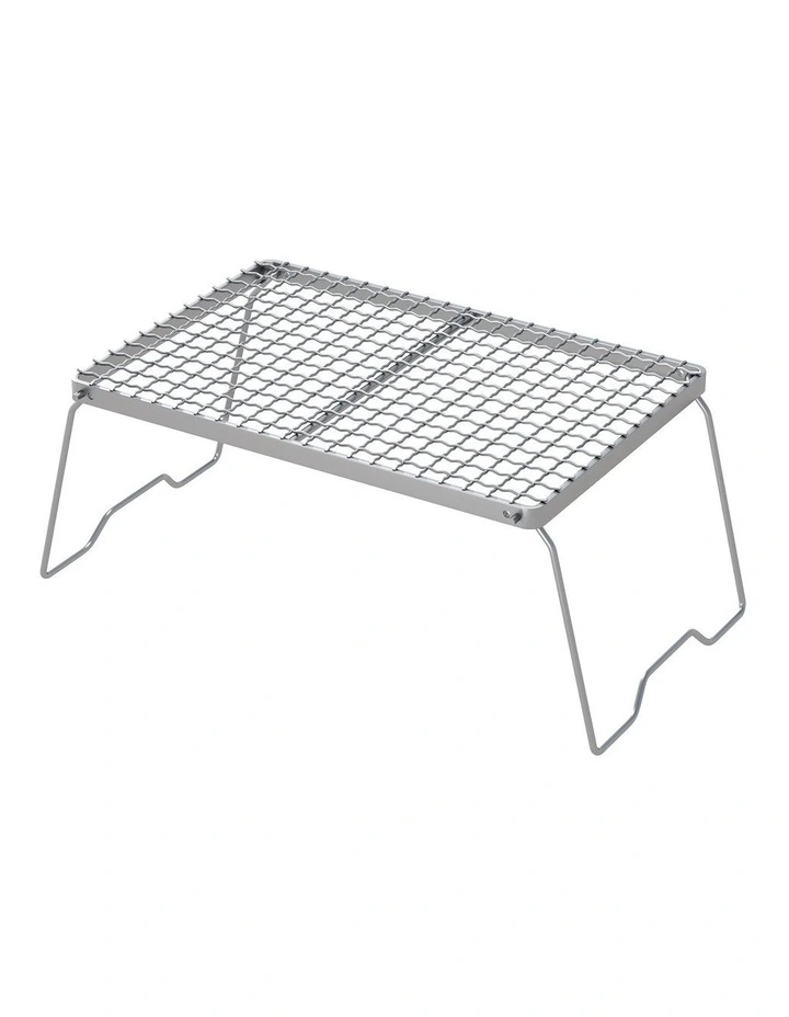 Grillz Portable BBQ Grill Charcoal Smoker Foldable Camping Outdoor image 1