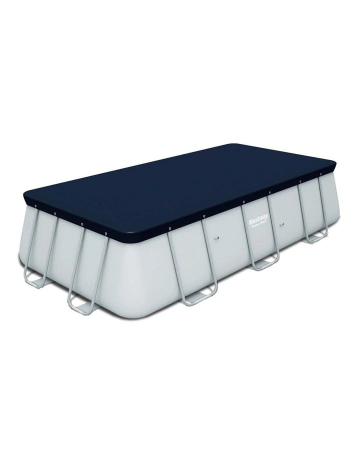 Bestway Pool Cover Fits 4.12x2.01m Above Ground Swimming Pool PVC Blanket image 1