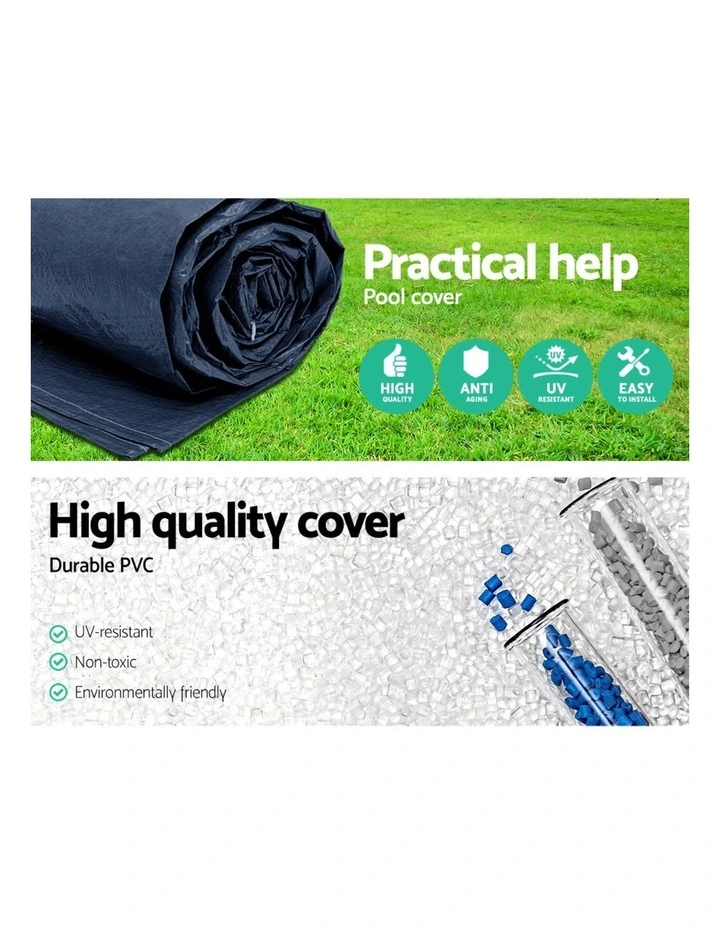 Bestway Pool Cover Fits 4.12x2.01m Above Ground Swimming Pool PVC Blanket image 5