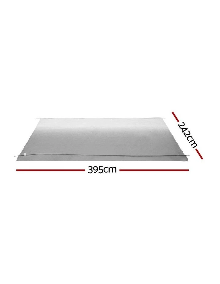 Weisshorn 14ft Caravan Awning RV Replacement Fabric 3.95M x 2.42M image 4