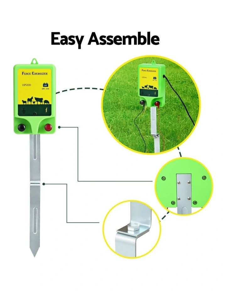 Giantz 18km Electric Fence Energiser 1.56J image 7