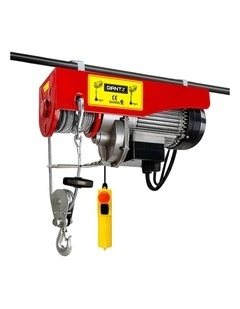 Giantz Electric Hoist Winch 125/250KG Cable 18M Rope Tool Remote Chain Lifting