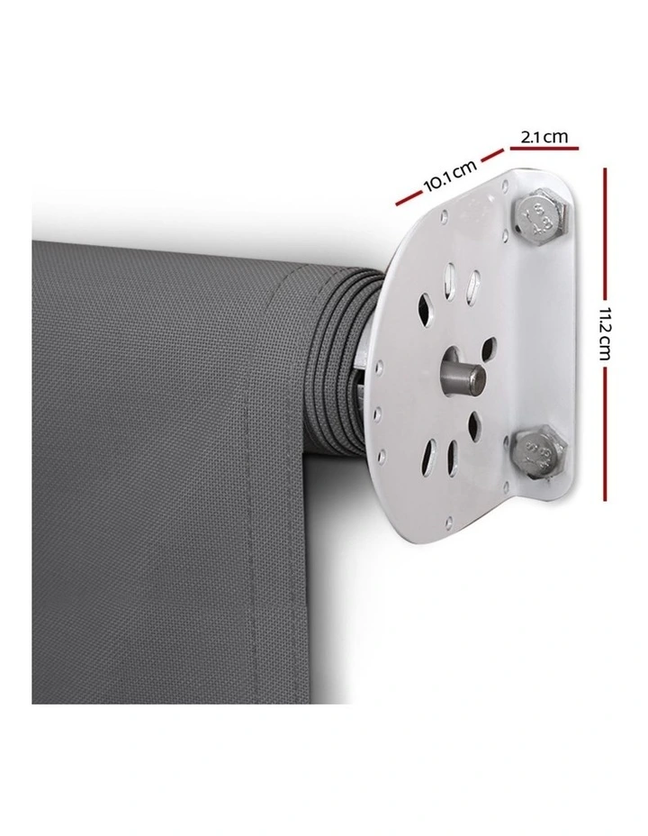 Instahut Window Fixed Pivot Arm Awning Patio Outdoor Blinds Retractable 2.8X2.1M image 4