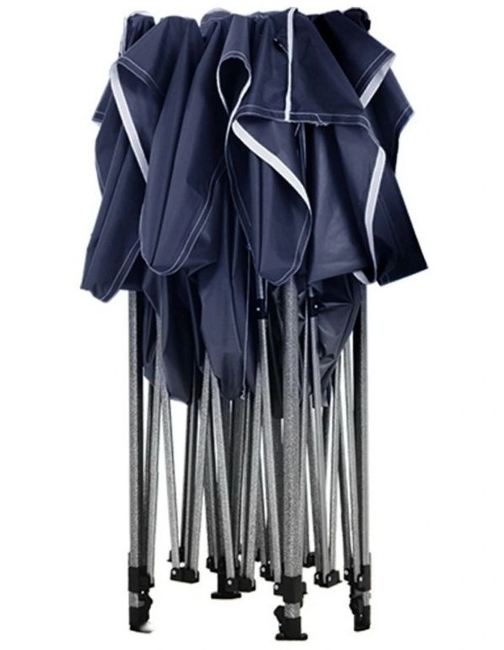 Instahut Gazebo 3x4.5 Pop Up Marquee Folding Tent Wedding Gazebos Camping Outdoor Shade Canopy Navy image 4