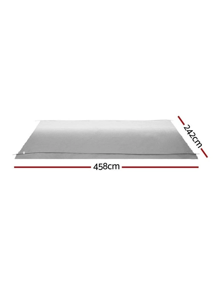 Weisshorn 16ft Caravan Awning RV Replacement Fabric 4.58M x 2.42M image 4