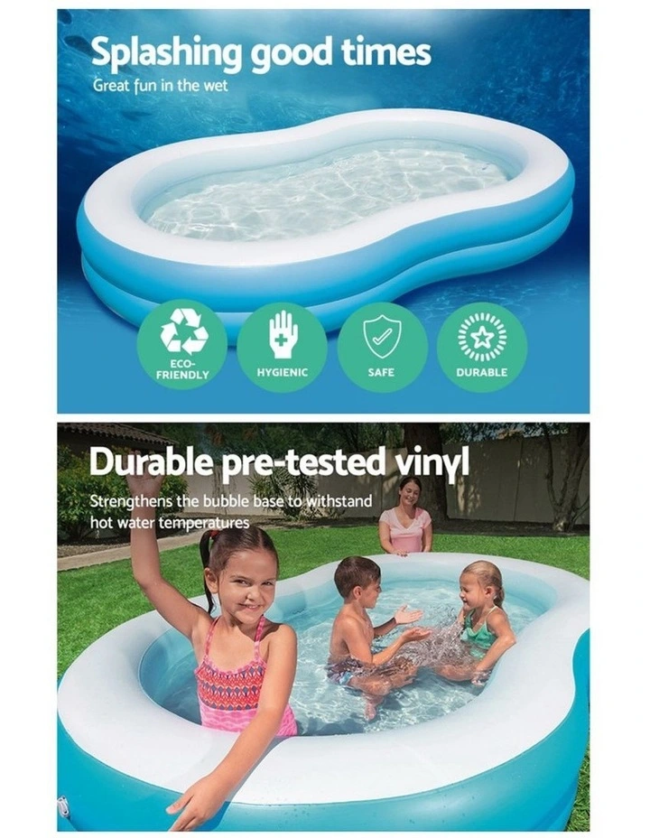 Bestway Kids Pool 262x157x46cm Inflatable Above Ground Swimming Pools 544L image 5