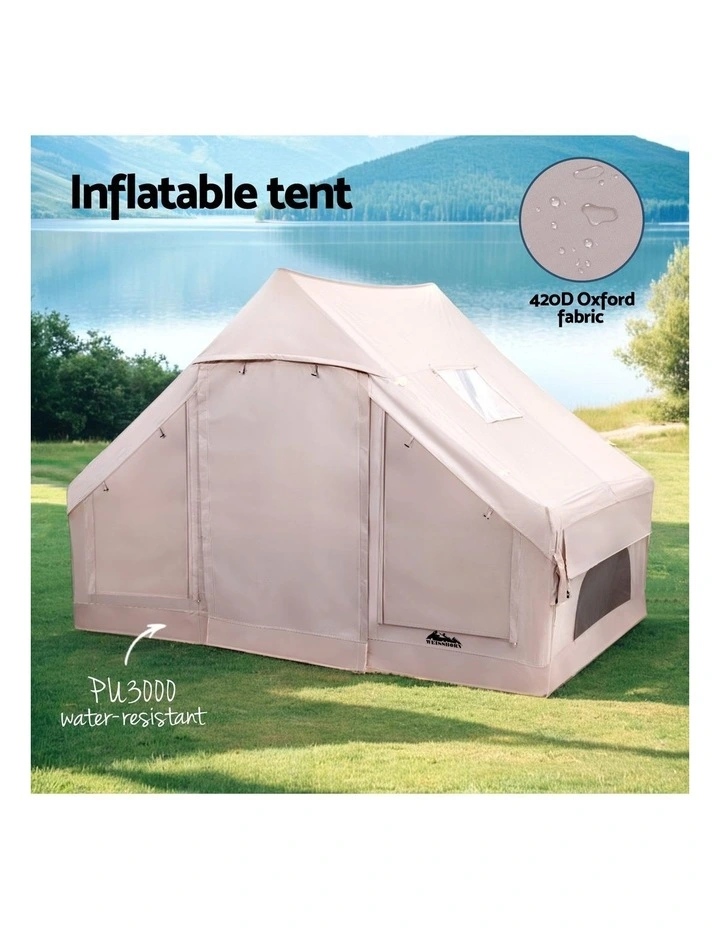 Weisshorn Camping Tent Inflatable Beach Tent 6 Person 300CM image 5
