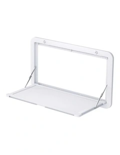 Weisshorn Caravan Table 800 x 450mm Folding Lockable White