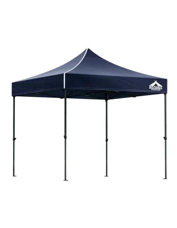 Instahut Gazebo Pop Up Marquee 3x3m Folding Tent Wedding Outdoor Camping Canopy Gazebos Shade Navy image 1