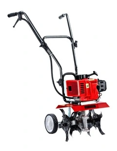 Giantz 65CC Tiller Rototiller Garden Cultivator 4 Blades Soil Power Rotary Hoe