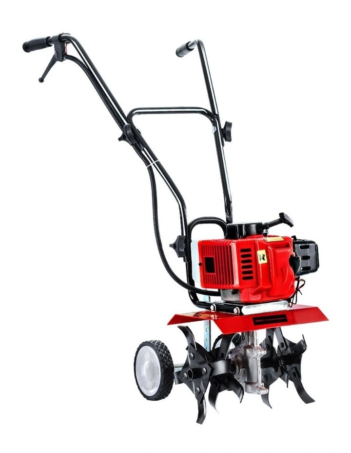 Giantz 65CC Tiller Rototiller Garden Cultivator 4 Blades Soil Power Rotary Hoe image 1