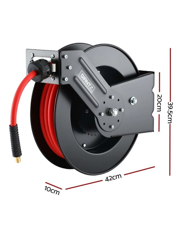 Giantz Air Hose Reel 3/8 IN x 15m Retractable Air Hose 300PSI image 4