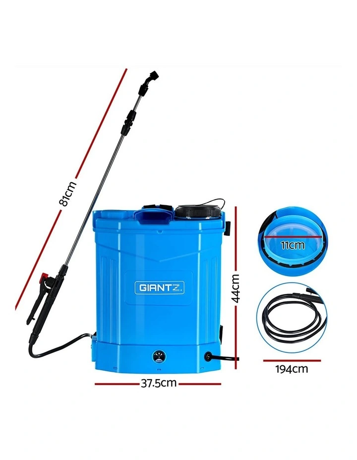 Giantz Weed Sprayer Electric 16L Knapsack Backpack Pesticide Spray Farm Garden image 3