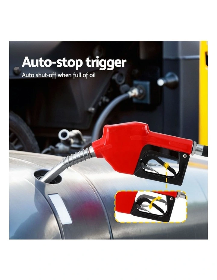 Giantz Fuel Transfer Pump Electric Diesel Kerosene Pump 12V DC 10GPM Nozzle Hose image 5