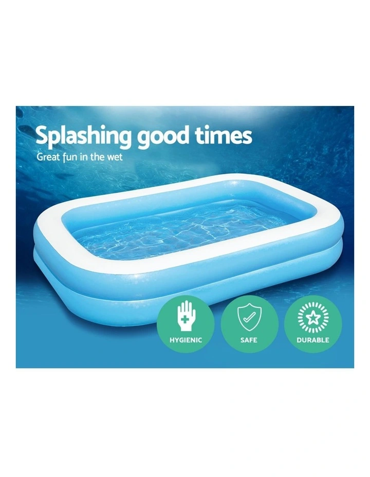 Bestway Kids Pool 262x175x51cm Inflatable Above Ground Swimming Pools 778L image 6