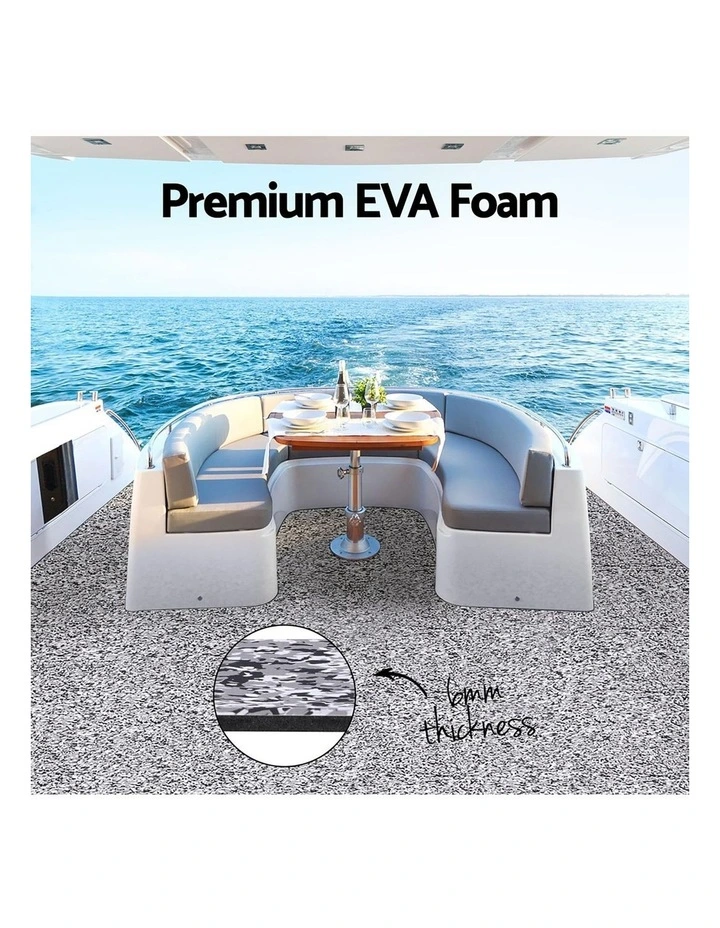 Seamanship EVA Foam Boat Flooring Marine Mat Decking Sheet 240x90x0.6cm Camo image 5