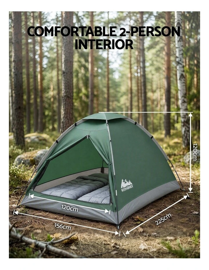 Weisshorn 2 Person Camping Tent Waterproof Dome Tent for Hiking image 2