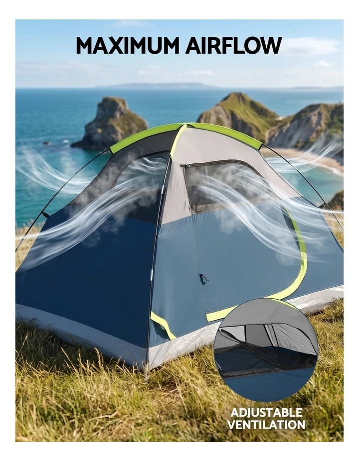 Weisshorn 2 Person Camping Dome Tent Lightweight Waterproof Outdoor Hiking image 4
