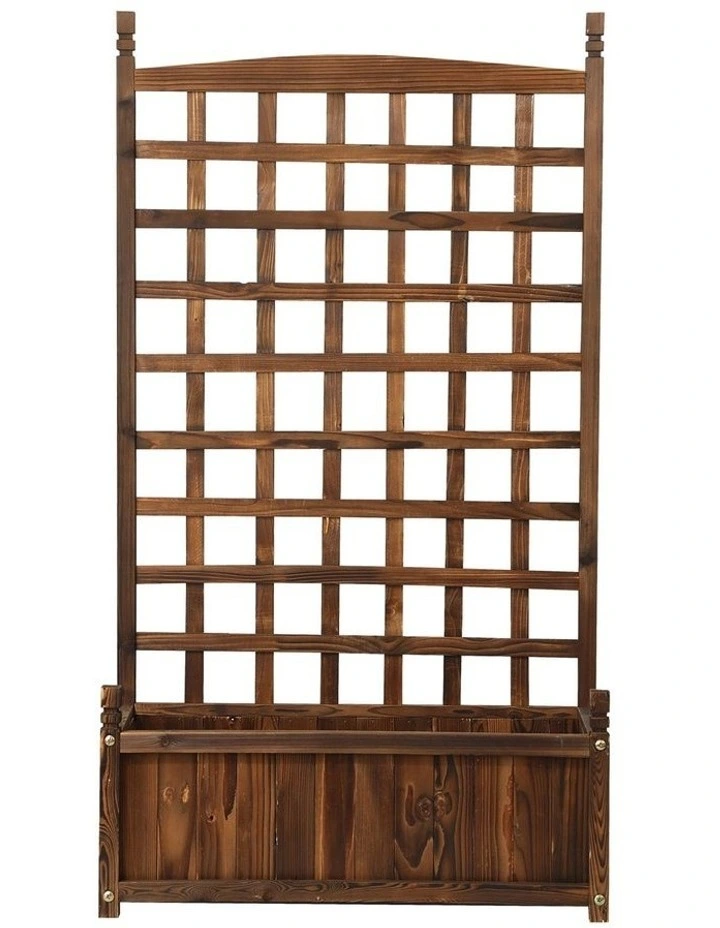 Livsip Raised Garden Bed 64x115cm Wooden Planter Box Vegetables Outdoor Planting image 2