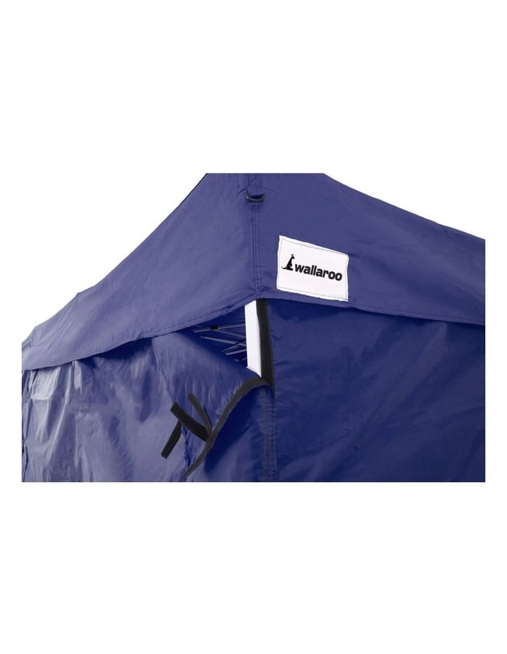 Gazebo Tent Marquee 3x6m PopUp Outdoor Wallaroo Blue image 3