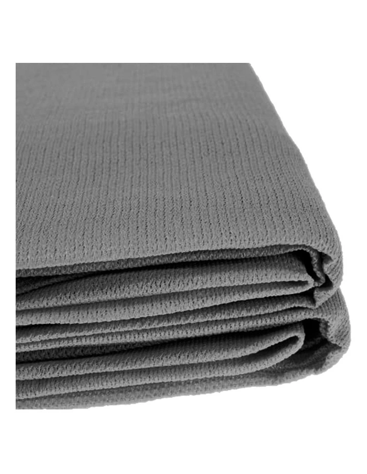 Wallaroo 280GSM Outdoor Sun Shade Sail Canopy Grey Triangle 3.6m x 3.6m x 3.6m image 2