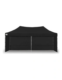Gazebo Tent Marquee 3x6m PopUp Outdoor Wallaroo Black