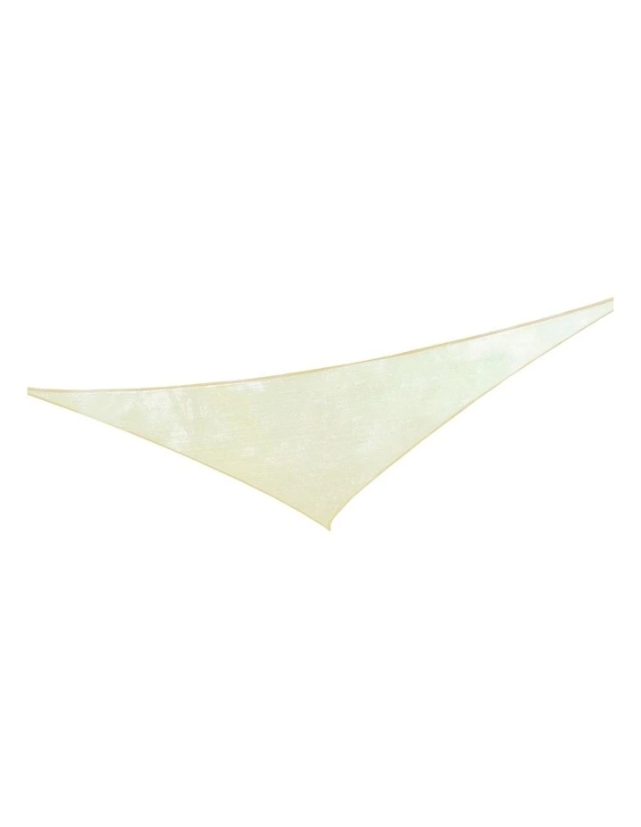 Wallaroo Waterproof 160GSM Outdoor Sun Shade Sail Canopy 5m Triangle image 3