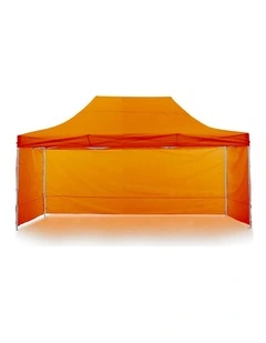 Gazebo Tent Marquee 3x4.5m PopUp Outdoor Wallaroo Orange