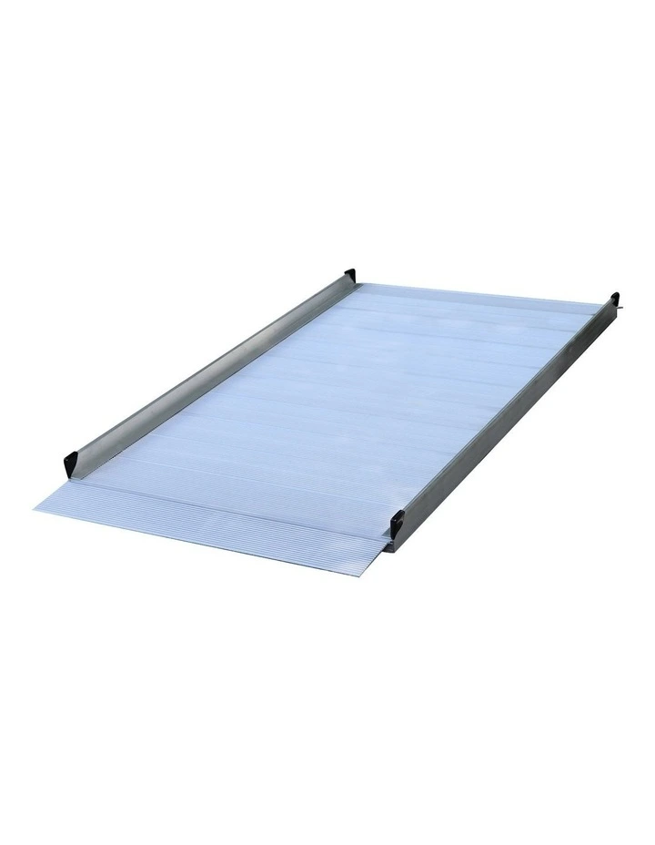 Kartrite 6ft Portable Aluminium Mobility Threshold Access Wheelchair Ramp image 1